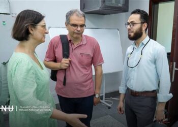 “حلوان الأهلية” تستقبل وفد جامعة ديموقريطوس اليونانية لبحث التعاون