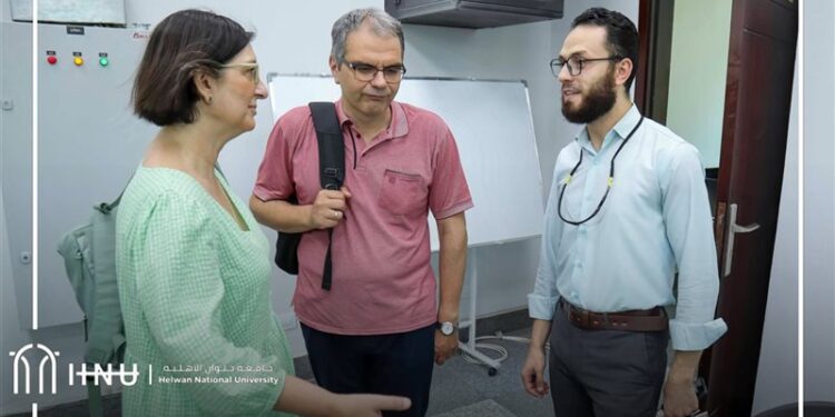 “حلوان الأهلية” تستقبل وفد جامعة ديموقريطوس اليونانية لبحث التعاون