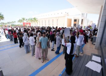 الجامعة المصرية اليابانية تستقبل أكثر من 1000 طالب في أول يوم مفتوح صيفي