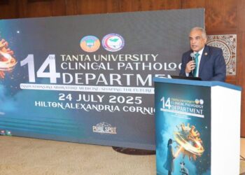 رئيس جامعة طنطا يفتتح المؤتمر العلمي لقسم الباثولوجيا الإكلينيكية في نسخته الـ 14